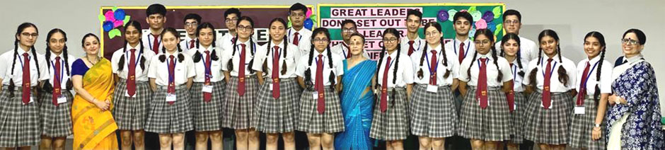 St. Mark’s Meera Bagh - Investiture Ceremony : Seniors - Discipline Incharges : Click to Enlarge