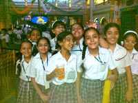 Students of St. Mark's at Kingdom of Dreams - Click to Enlarge