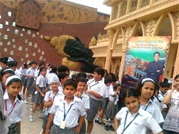 Students of St. Mark's at Kingdom of Dreams - Click to Enlarge