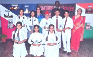 SMS Sr., Meera Bagh - Inter School French Poetry Competition : Click to Enlarge
