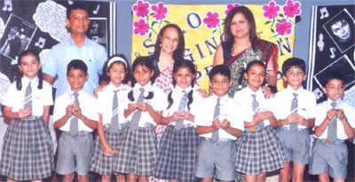 SMS Sr., Meera Bagh - Solo Singing Competition held 8 August 2013 for Class III : Click to Enlarge