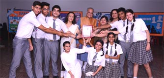 St. Mark's Meera Bagh is Once Again the Overall Winner of the Tagore International School Annual Literary Fest : Click to Enlarge