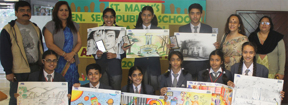 St. Mark's Meera Bagh - Budding Artist 2017 : Click to Enlarge