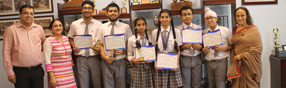 St. Mark's School, Meera Bagh Shines at Zonal Science Competition : Click to Enlarge