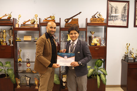 St. Mark's School, Meera Bagh - We Shine at Model United Nations : Click to Enlarge