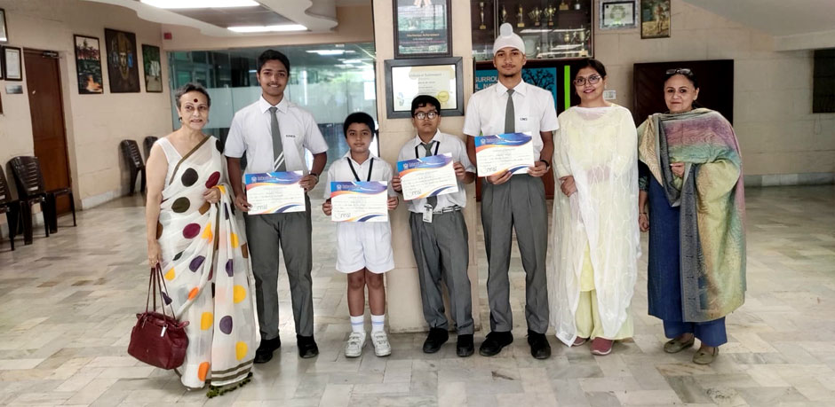 St. Mark’s Meera Bagh - Victory at - UNNAT 2022, an online Annual Inter School Fest organised by Indraprastha World School : Click to Enlarge