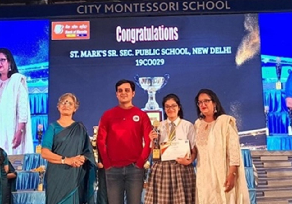 St. Mark's Sr. Sec. Public School School, Meera Bagh - Third Prize - World Parliament, Anya Tandon : Click to Enlarge