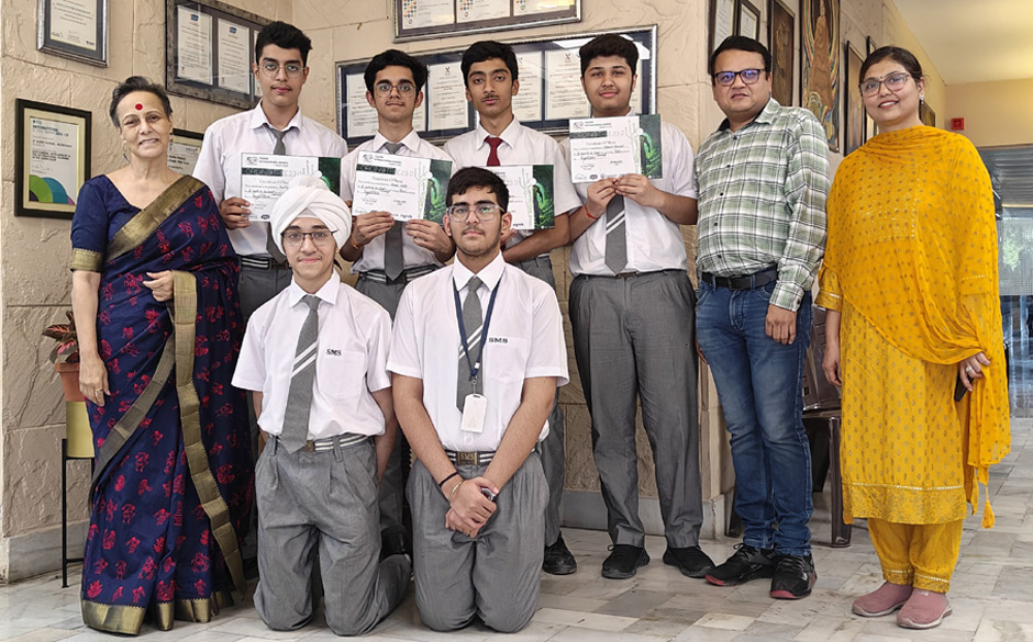 St. Mark's School, Meera Bagh - Orditrix, an Inter-School Competition : Click to Enlarge