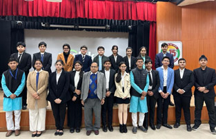 St Marks Sr Sec Public School Meera Bagh - Our students shine at HANMUN : Click to Enlarge