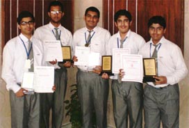 SMS, Meerabagh - Science Exhibition (Students selected for State Level Science Exhibition) : Click to Enlarge