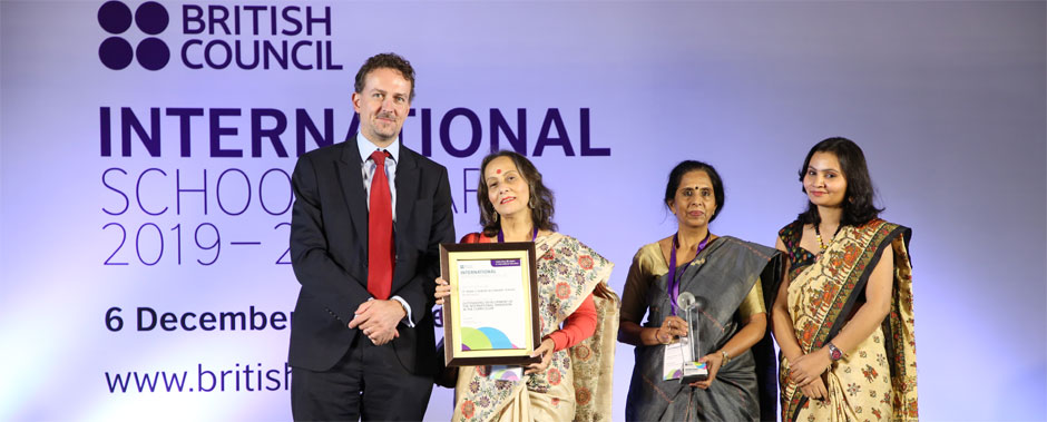 St. Mark's School, Meera Bagh - We win the International School Award for the third consecutive time : Click to Enlarge