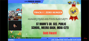SMS Meera Bagh shines in the 11th Online Fully Residential Schools International Symposium (FRSIS) 2023, hosted by the Malaysian Ministry of Education : Click to Enlarge