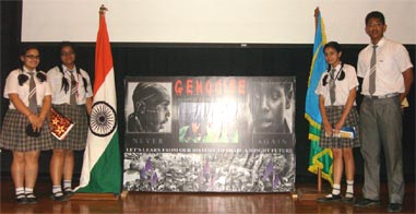 St. Mark’s students participate in the Commemoration of the Genocide in Rwanda : Click to Enlarge