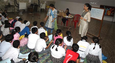 St. Mark’s Meera Bagh : The Reading Challenge Programme by British Council : Click to Enlarge
