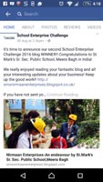St. Mark's Meera Bagh - Nirmaan Wins the Blogging Competition : Click to Enlarge