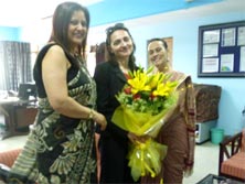 St. Mark's School welcomes Ms. Antonia Grande : Click to Enlarge