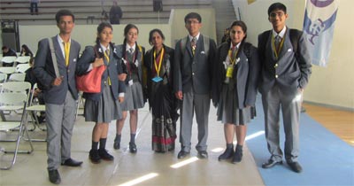 St. Mark's School, Meera Bagh conquers the land of Alexander the Great : Click to Enlarge