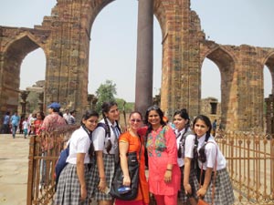 St. Mark's School, Meera Bagh host delegates from Estonia : Click to Enlarge