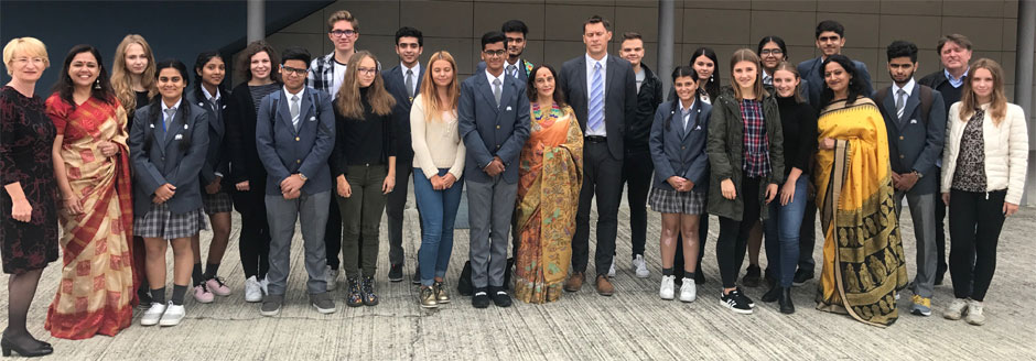 St. Mark's School, Meera Bagh - Exchange Program with Slovenia : Click to Enlarge