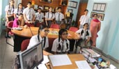 St. Mark's School, Meera Bagh - Video Conference with School in Afghanistan : Click to Enlarge