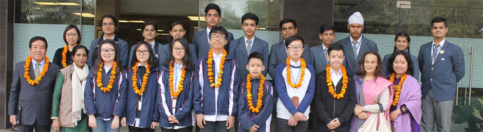 St. Mark’s School, Meera Bagh - Delegation from Vietnam visits St. Mark's School : Click to Enlarge