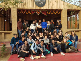 St. Mark's School, Meera Bagh - Global Exchange Programme with France : Click to Enlarge