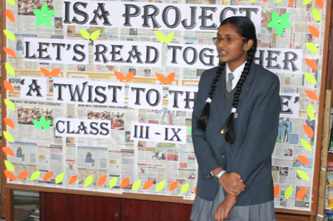 St. Mark's School, Meera Bagh - ISA - Project Lets Read Together : A TWIST TO THE TALE : Click to Enlarge