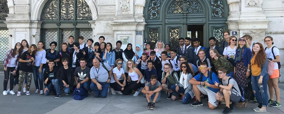 St. Mark's School, Meera Bagh attends International Friendship Week in Trieste, Italy : Click to Enlarge