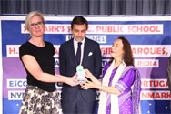 Delegation from Nyborg Denmark visits St. Mark's School, Meera Bagh : Click to Enlarge
