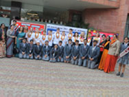 St. Mark's Sr. Sec. School, Meera Bagh - Russian Delegation Visits India : Click to Enlarge