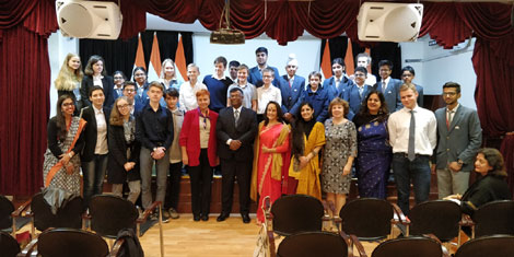 St. Mark's School, Meera Bagh - Our School Delegation Visits Russia : Click to Enlarge