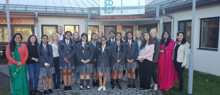 St. Mark's School, Meera Bagh - Visit to Sweden : Click to Enlarge