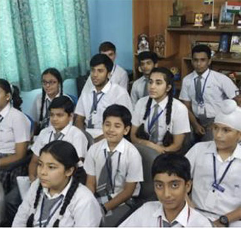 St. Mark's School, Meera Bagh - Video Conference : Click to Enlarge