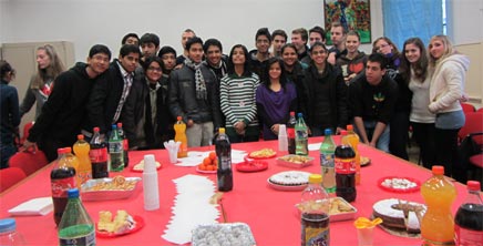 Students of St. Mark's Meera Bagh visit Italy : Click to Enlarge