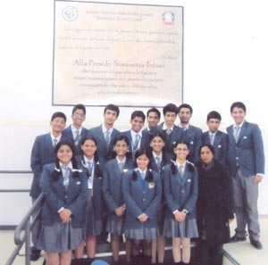Students of St. Mark's Meera Bagh visit Italy : Click to Enlarge