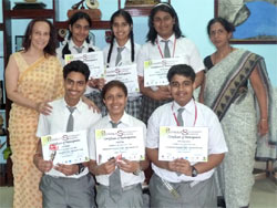 Students of St. Mark's School, Meera Bagh attend International Friendship Week in Singapore - Click to Enlarge