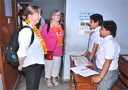 St. Mark’s School, Meera Bagh hosts delegates from Iceland and Sweden : Click to Enlarge