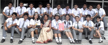 St. Mark&rsquo;s Sr. Sec. Public School, Meera Bagh wins the World Education Jury Choice Award : Click to Enlarge