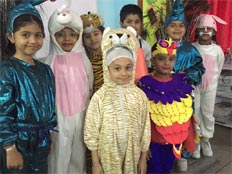 St. Mark’s Sr. Sec. Public School, Meera Bagh - Fancy Dress Competition for Class I and II : Click to Enlarge