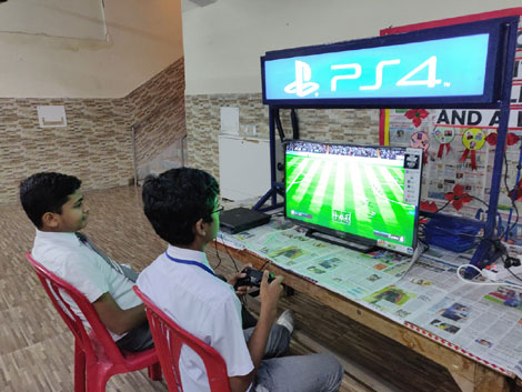St. Mark’s Sr. Sec. Public School, Meera Bagh - Gaming Competition : Sony : Click to Enlarge