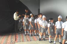 Orange Platenarium at St. Mark's Meera Bagh : Click to Enlarge