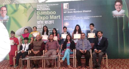 St. Mark's School, Meera Bagh - National Bamboo Expo Mart 2014 : Click to Enlarge