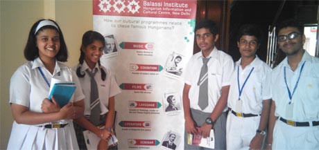 St. Mark's School, Meera Bagh - A Visit to Hungarian Information and Cultural Centre : Click to Enlarge