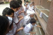 St. Mark's School, Meera Bagh - Gardening for Class I and II : Click to Enlarge