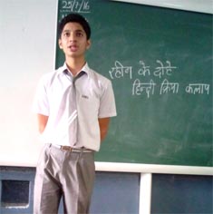 St. Mark's School, Meera Bagh - Hindi Activity : Click to Enlarge
