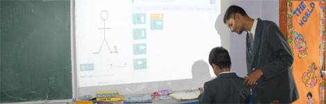 St. Mark's School, Meera Bagh - Hour of Code Activity : Click to Enlarge