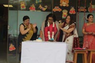 St. Mark's School, Meera Bagh - Warm send off to Ms. Amita Singhal : Click to Enlarge