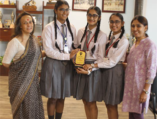 St. Mark's School, Meera Bagh - IEarn National Conference : Click to Enlarge