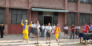 St. Mark's School, Meera Bagh - Baisakhi and Ambedkar Jayanti Celebrations : Click to Enlarge