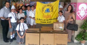 St. Mark's Meera Bagh works for a cause - Anugrah Foundation : Click to Enlarge